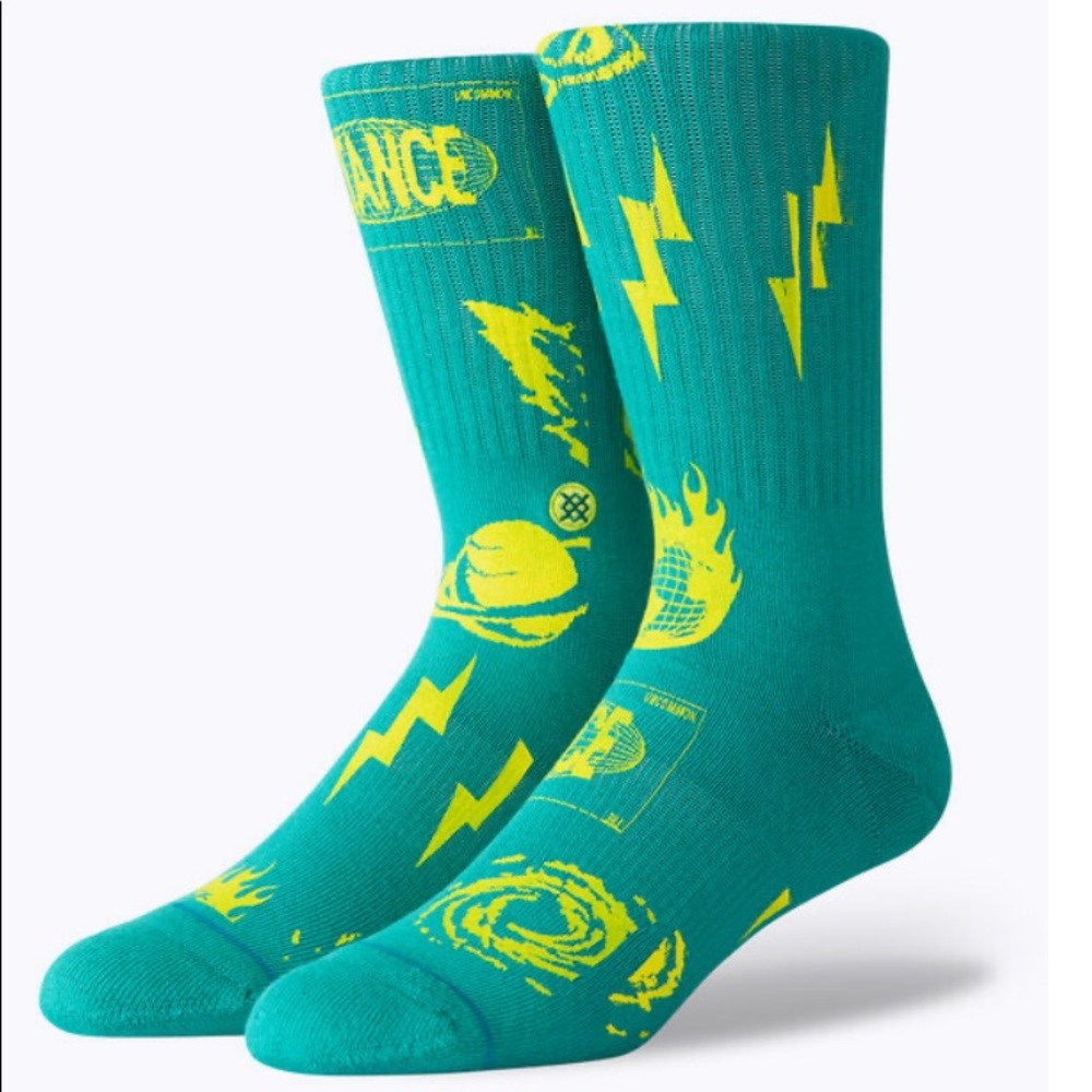 Stance Meteorite Crew Height Socks - Picture 1 of 3